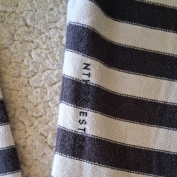 G Star Raw Navy and White Striped Women's Cardigan - Picture 9 of 10